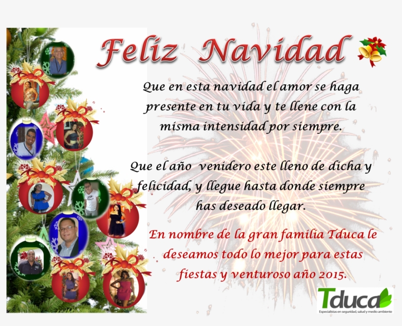 Feliz Navidad Y Prospero Año Nuevo - Christmas Tree, transparent png download