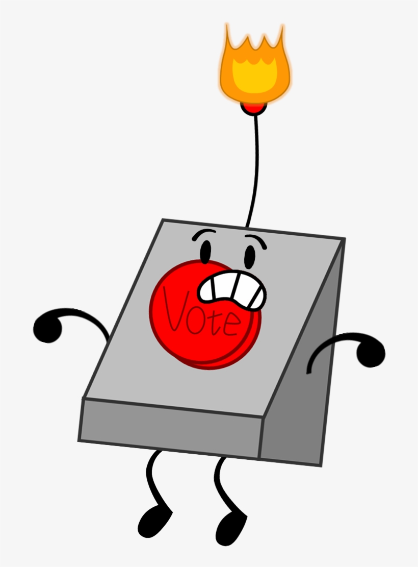 Voting Button Pose - Voting, transparent png download
