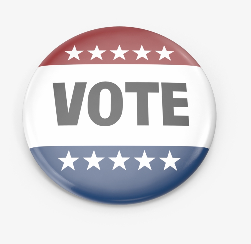 Inspire Courageous Global Citizens - Red White And Blue Button, transparent png download