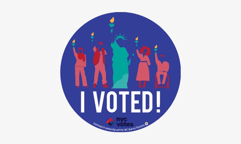 "no Matter What Shape, Size, Or Color, New Yorkers - Nyc Votes, transparent png download