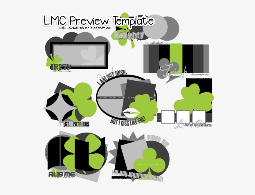 Lmc Tagtemplates Preview Bydaira St St Patrick's Day - Graphic Design, transparent png download