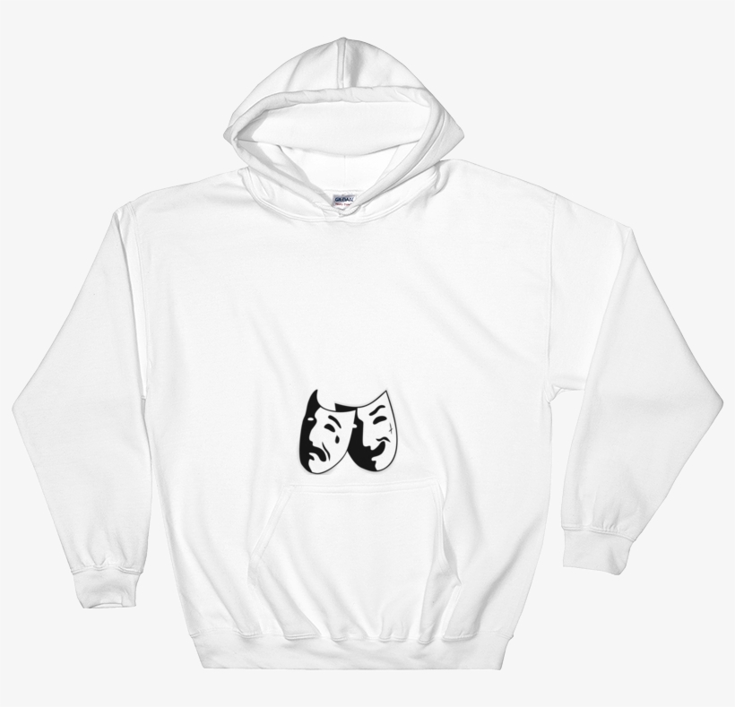 Image Of Two Face Hoodie - Hoodie, transparent png download