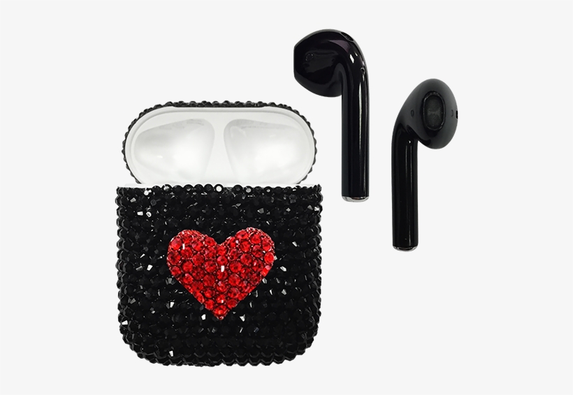 Apple Airpods Swarovski Crystal Edition, Jet Black - سماعة ايربودز اكسيوم, transparent png download