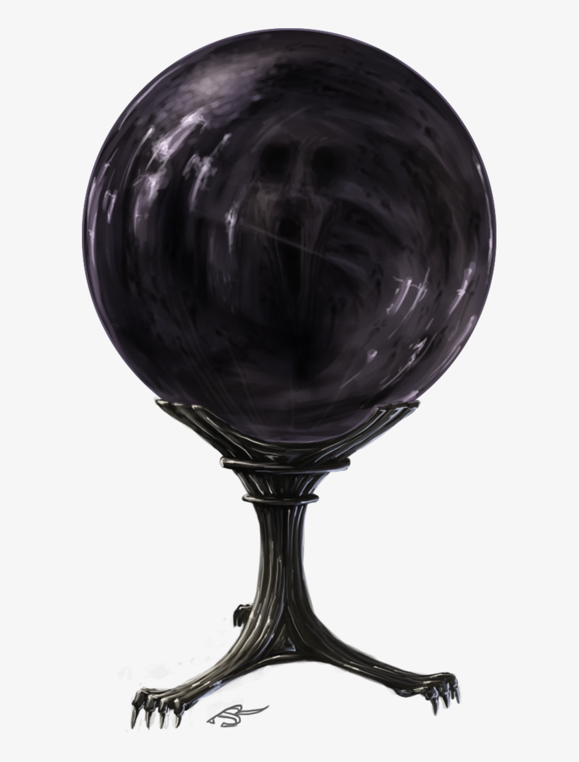 Dark Mirror Orb - Necromancer Orb, transparent png download