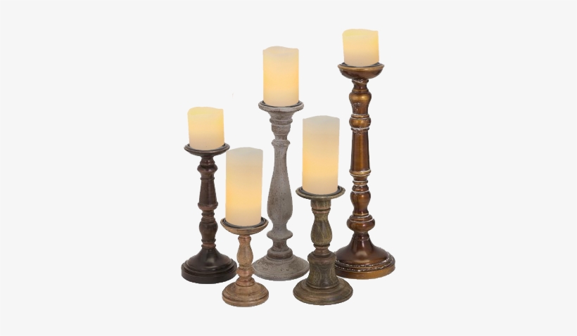 Edith Wood Candlestick Collection, transparent png download
