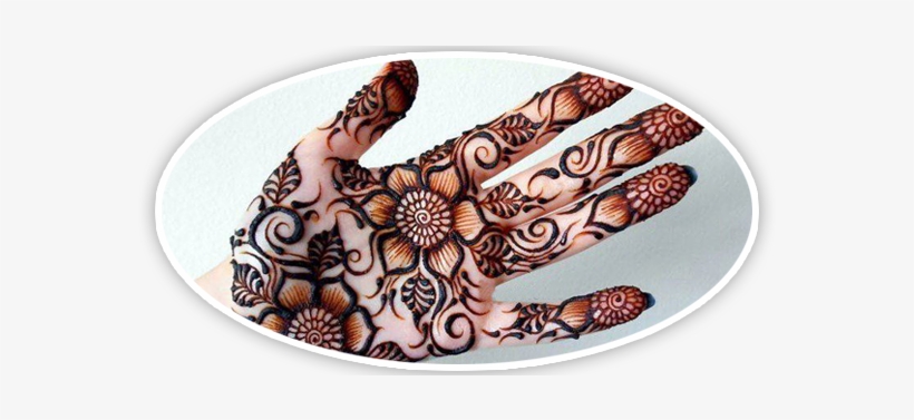 Mehendi Is Basically A Henna Tattoo Design - Raksha Bandhan Mehndi Design, transparent png download
