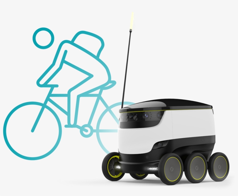 San Francisco Sidewalk Robots, transparent png download