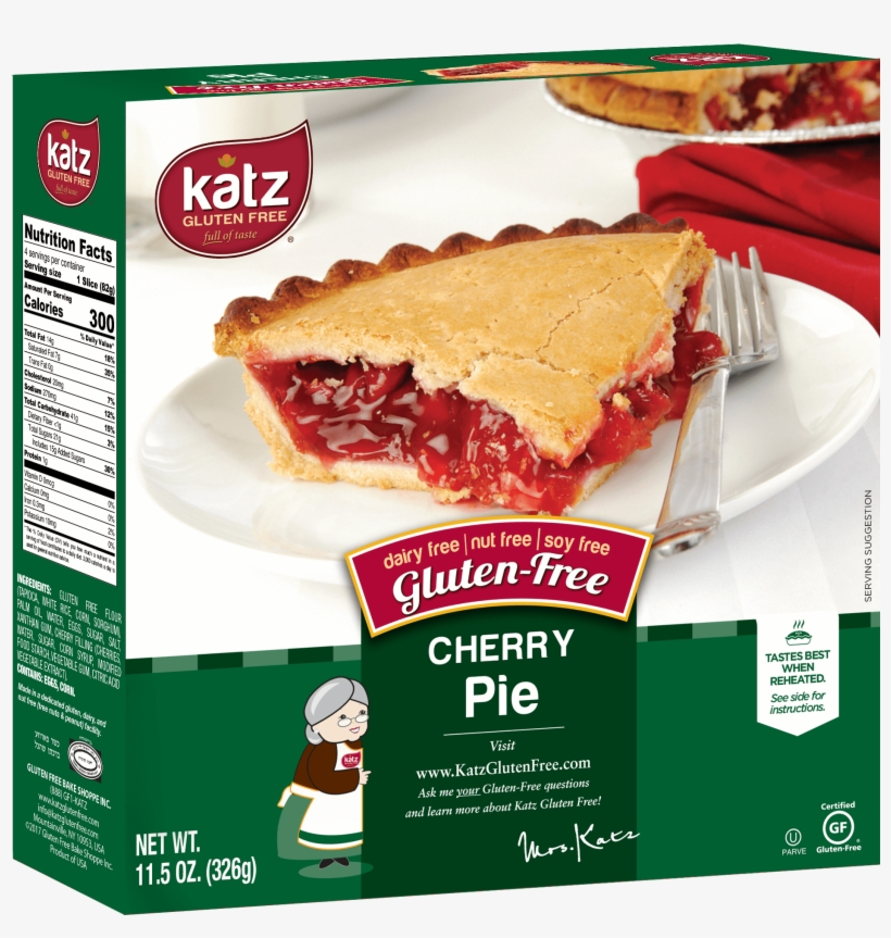 Katz Gluten Free Personal Size Cherry Pie 310204301315 - Katz Gluten-free Glazed Donuts (2 Pack) (katz Gluten, transparent png download