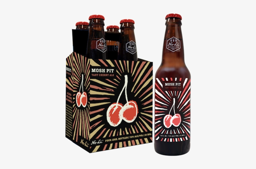No Li Mosh Pit Tart Cherry Ale - Cherry Flavored Beer, transparent png download