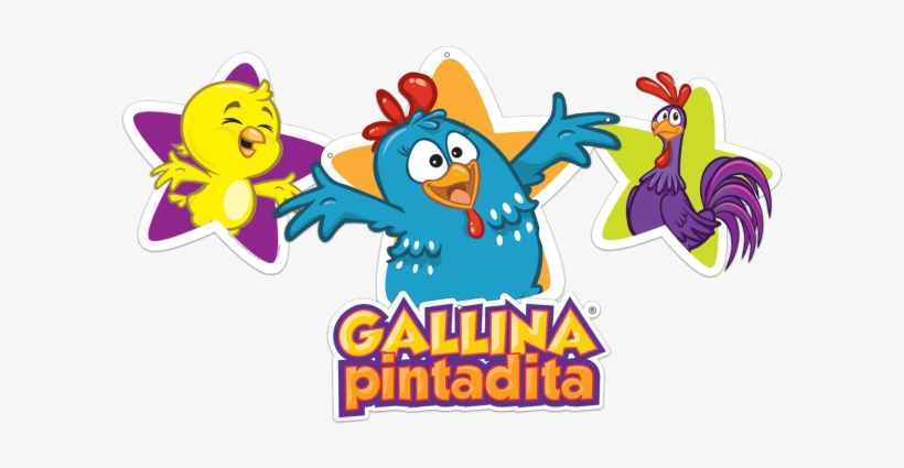 Personajes De La Gallina Pintadita Png - Cartoon, transparent png download