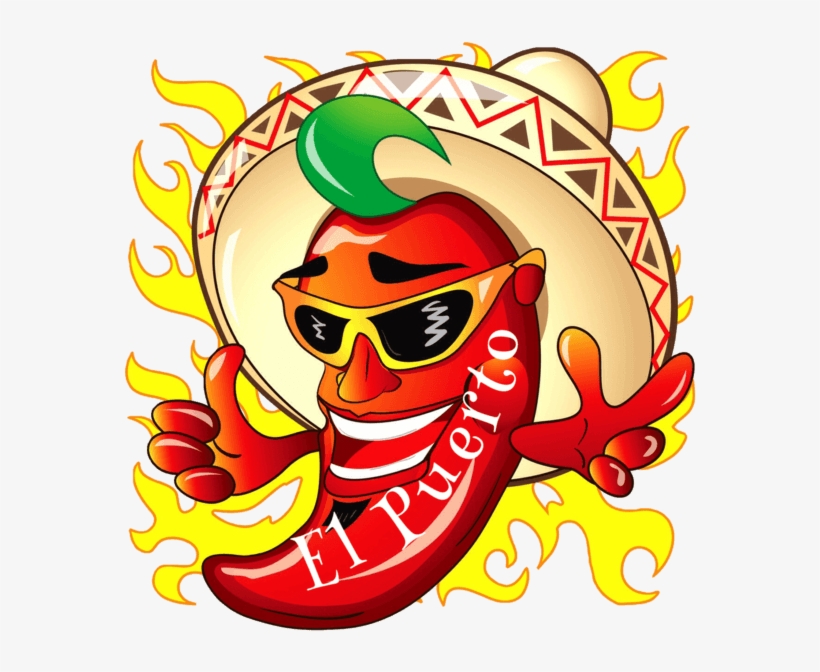 Facebook 5 Stars Review - Cartoon Chili Pepper Clipart, transparent png download