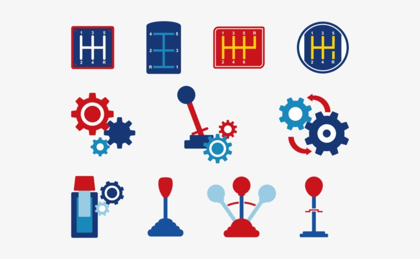 Gear Shift Icons - Lever Vector Png, transparent png download
