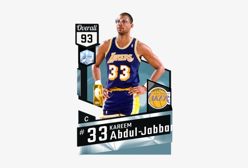 '87 Kareem Abdul-jabbar Diamond Card - Reggie Miller Nba 2k17, transparent png download