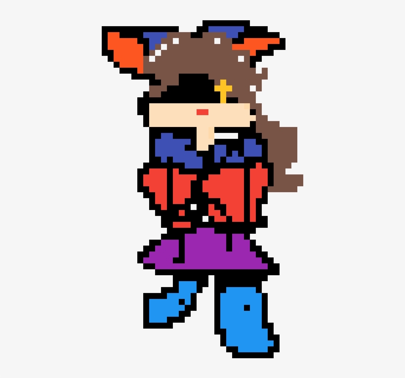 Neko Girl Fell - Cartoon, transparent png download