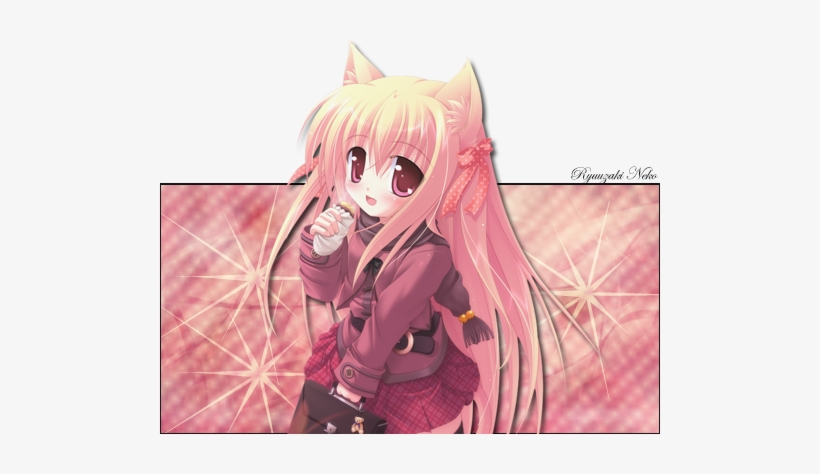 View 1371940818263 , - Anime Muy Kawaii Neko, transparent png download
