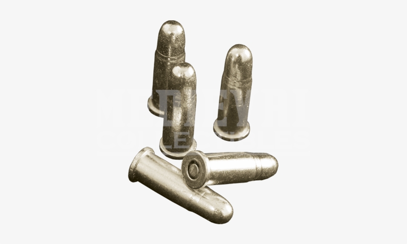 Silver Replica Bullets - Patronen Messing Denix 45, transparent png download