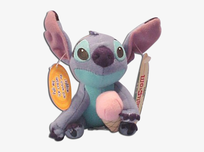 Applause Disney 4 Stitch Mini Plush W/ Ice Cream, transparent png download