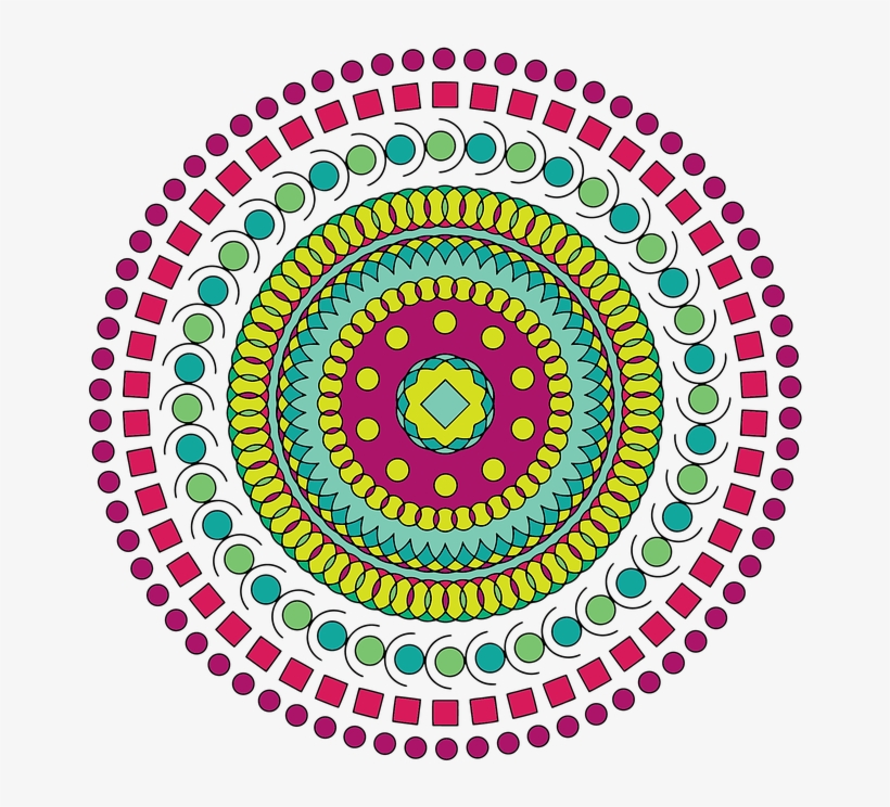 Swirl Clipart Clear Background - Color Vision Chart, transparent png download