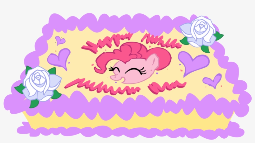 Pinkie Pie's Birthday Cake - Mlp Pinkie Pie Birthday, transparent png download