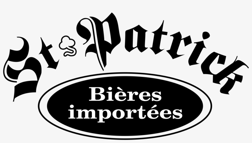 St Patrick Bieres Logo Png Transparent - Patrick Logos, transparent png download