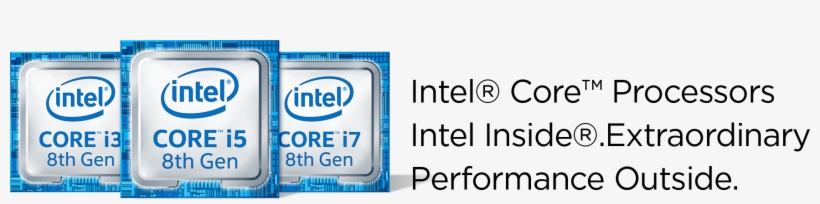 All Rights Reserved - Intel Core I3 8th Generation, transparent png download