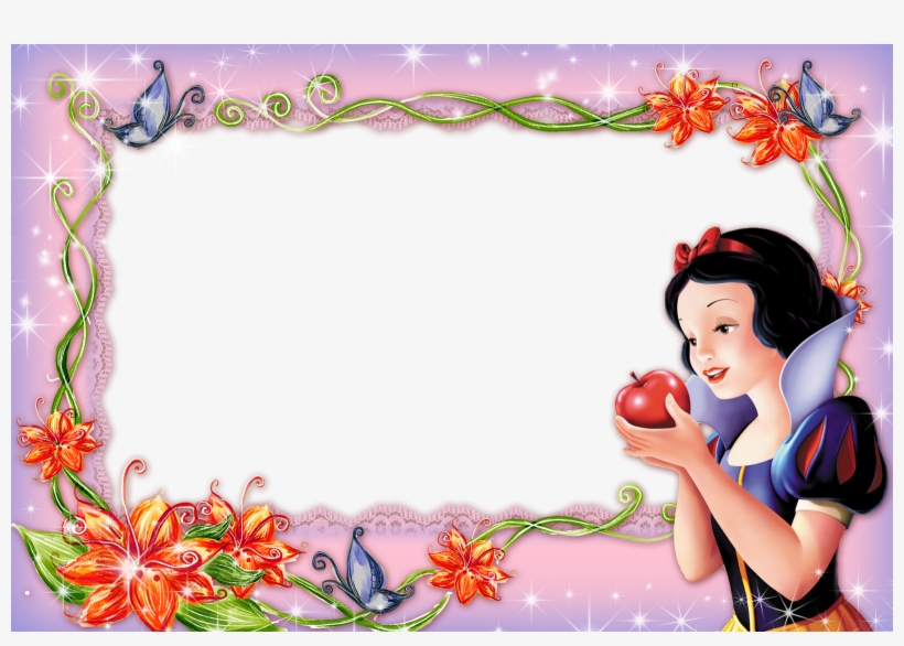 Marcos Gratis Para Fotos - Snow White Photo Frames, transparent png download