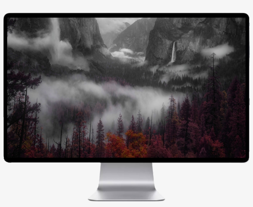 4k Wallpapers Fog Mountains, transparent png download