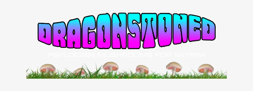 Now The Dragonborn Can Try The Experiences Of Psilocybin - Grass, transparent png download