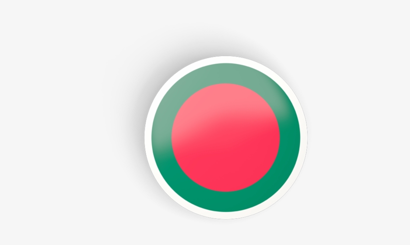 Illustration Of Flag Of Bangladesh - Bangladesh Flag Icon Png, transparent png download