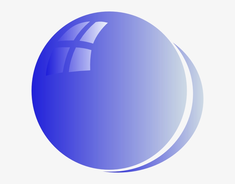 Lite Blue Bubble Circle Clip Art - Clip Art, transparent png download