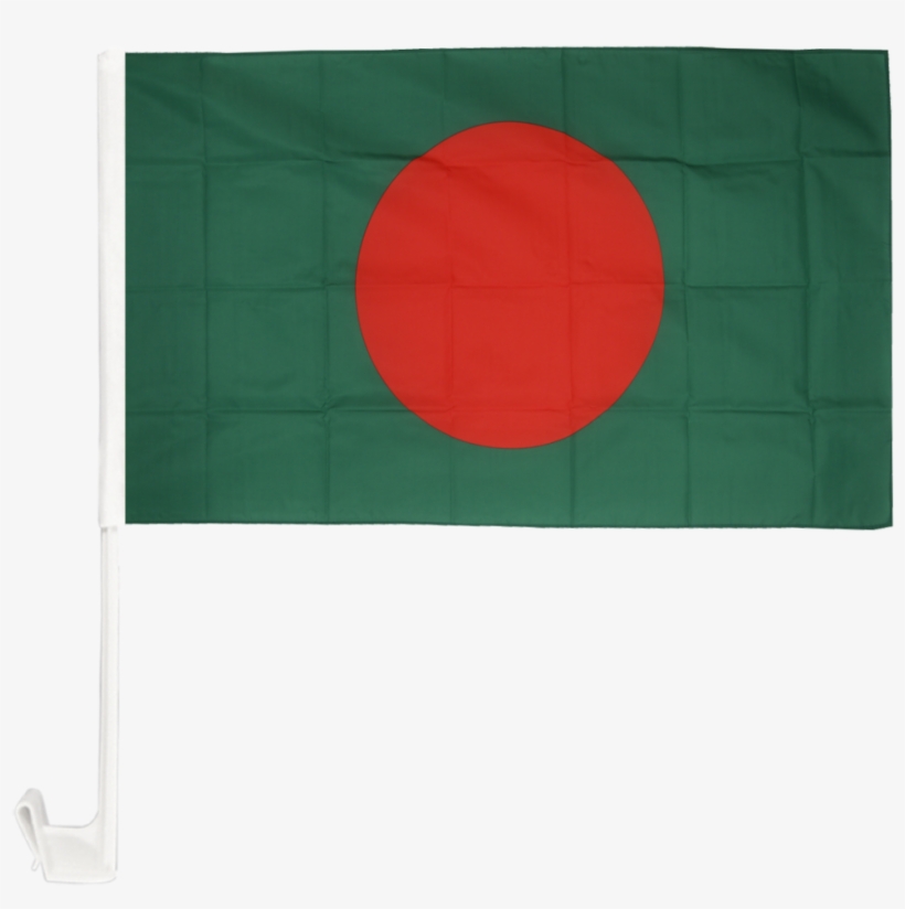 Bangladesh Car Flag - Circle, transparent png download