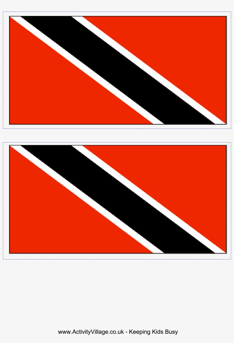 Trinidad And Tobago Flag Main Image - Flag Of Trinidad And Tobago, transparent png download