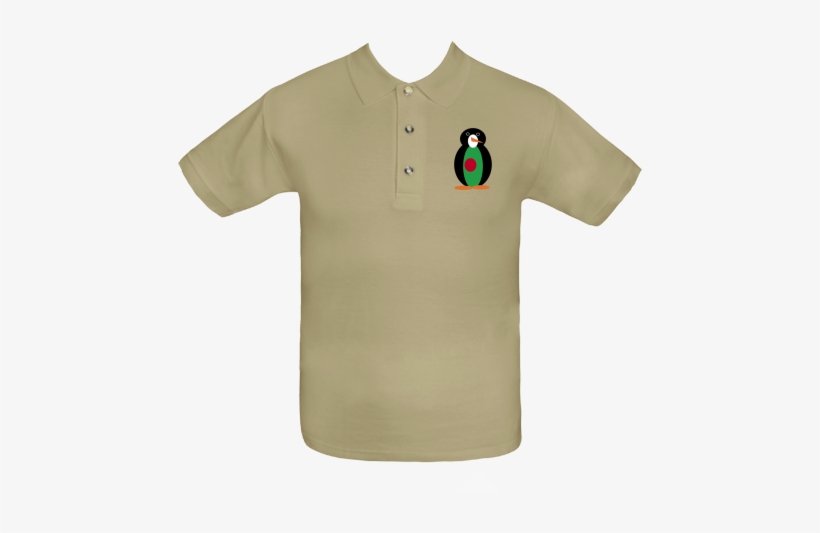 White And Black Penguin Dressed In The Flag Of Bangladesh, - Harvey Milk Band Merch, transparent png download
