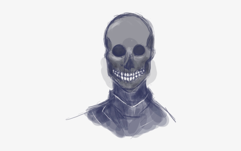 Uh So I Found Out That I Really Love My Drawing Tablet, - Skull, transparent png download