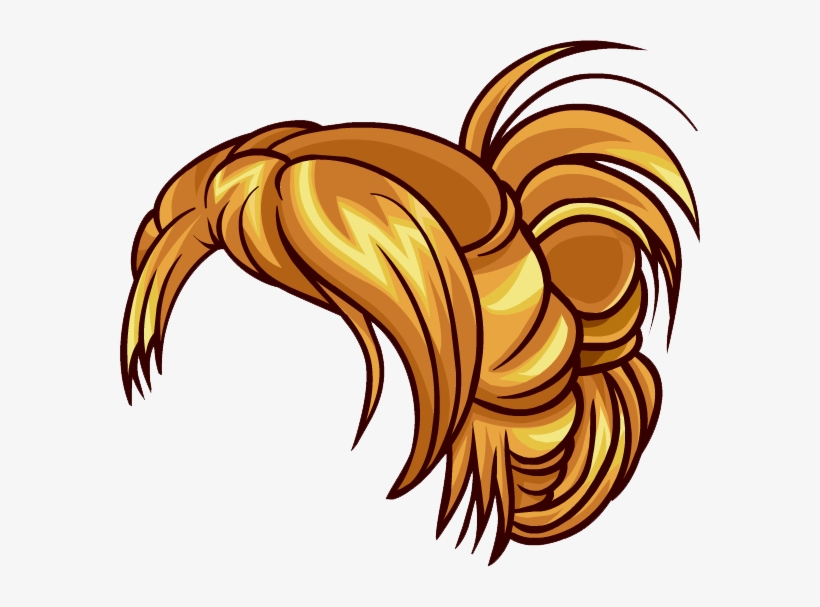 Download Cabello Animado Png Pelo De Mujer Animado HD Transparent