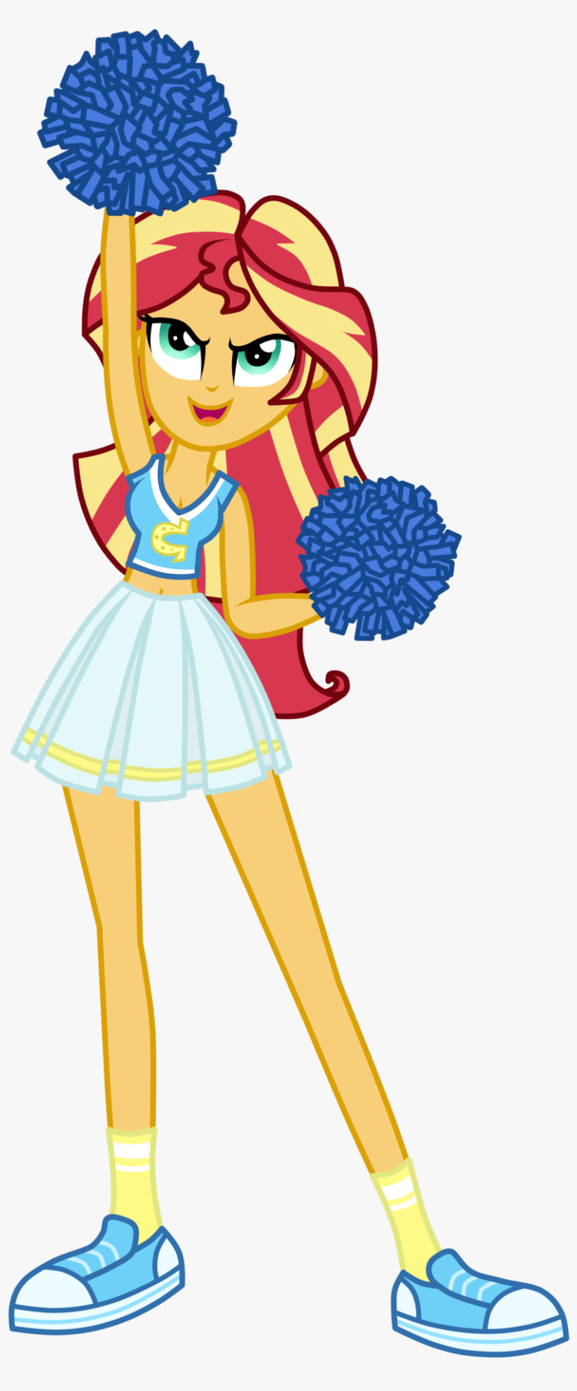 Cheerleader Clipart Cheerleading Base - My Little Pony Equestria Girls