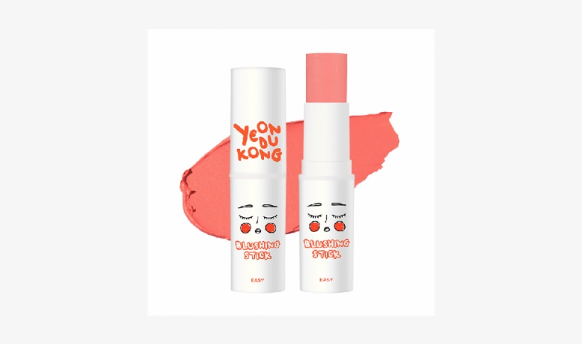 Yeondukong Easy Blushing Stick - Korean Coral Makeup, transparent png download
