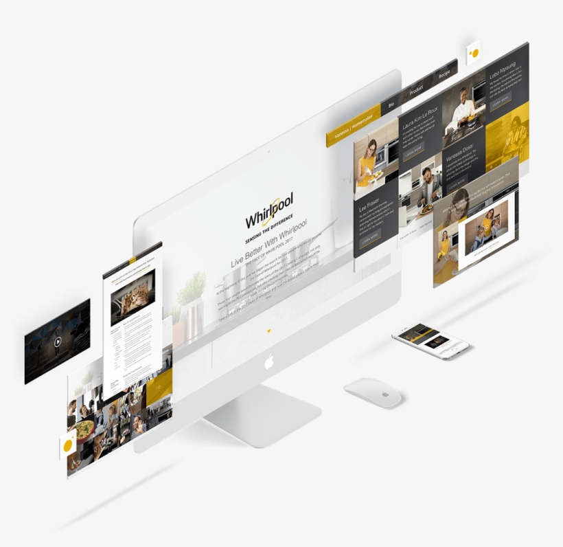 The Face Of Whirlpool Project - Online Advertising, transparent png download