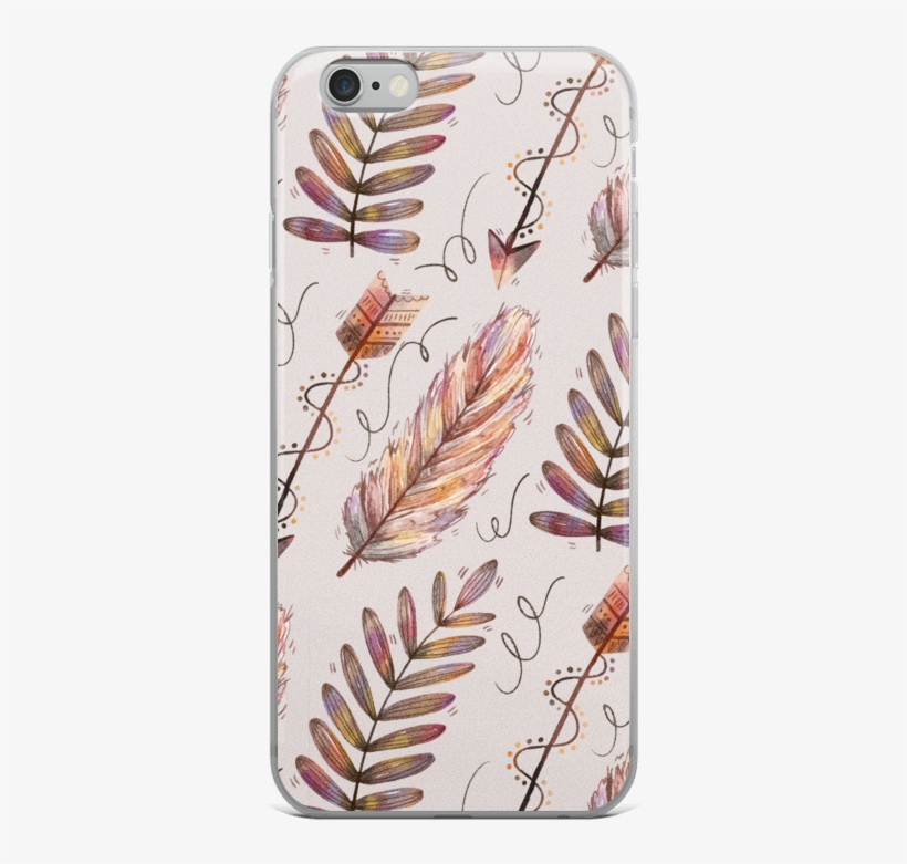 Arrows And Feathers Boho Chic Pattern Iphone 5/5s/se, - Notebook : My Note My Idea ,8 X 10, 110 Pages : Feathers-arrows:, transparent png download