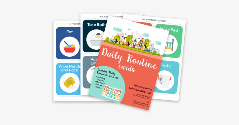 Printable Routine Picture Cards - Routine Cards, transparent png download