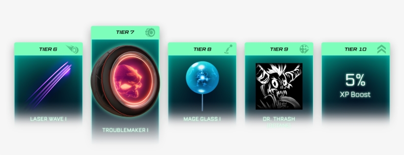 Rocket Pass Premium Tier6-10 Rewards - Wiki, transparent png download
