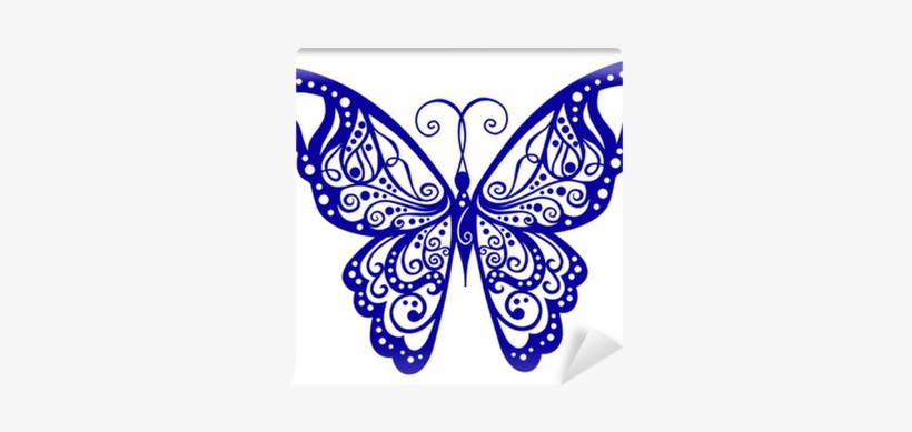 Artistic Pattern With Butterfly, Suitable For A Tattoo - Journal: 8.5 X 11, 160 Page Lined Journal/notebook:, transparent png download