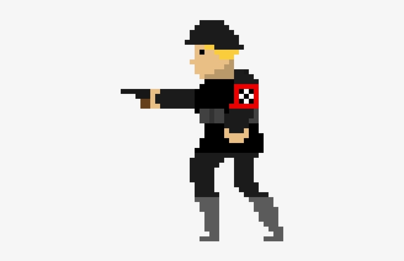 Nazi Soldier - Cartoon, transparent png download