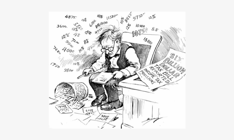 Tax Cartoon, C - Tax, transparent png download
