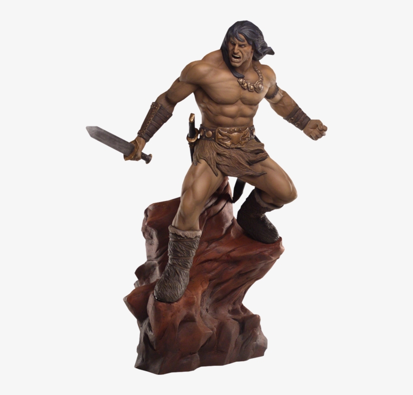 Conan The Barbarian Collectible Statue - Conan The Barbarian 2011, transparent png download