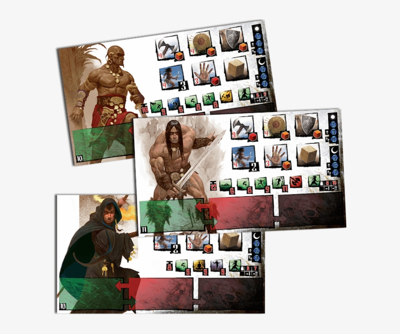 Ready To Bring An Old Fan Favorite, Conan The Barbarian, - Conan The Board Game, transparent png download