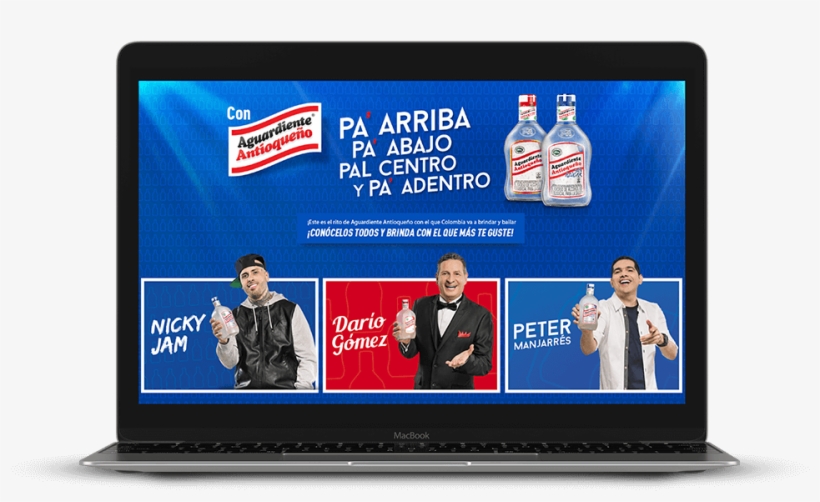 Las 3 Canciones Se Posicionaron Pasando De Jingles - Aguardiente Antioqueño, transparent png download