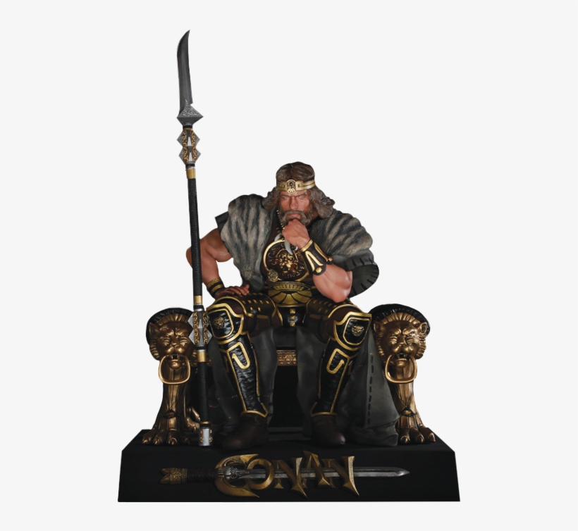 Conan The Barbarian - Conan The Barbarian King 1:4 Scale Statue, transparent png download