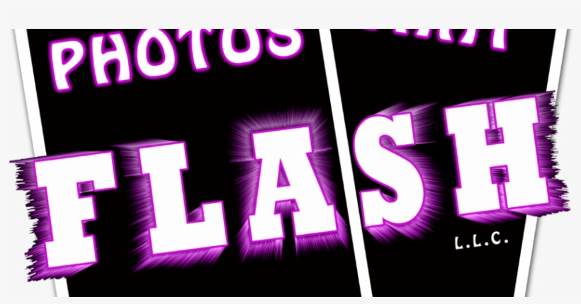 Photos That Flash - Neon Sign, transparent png download