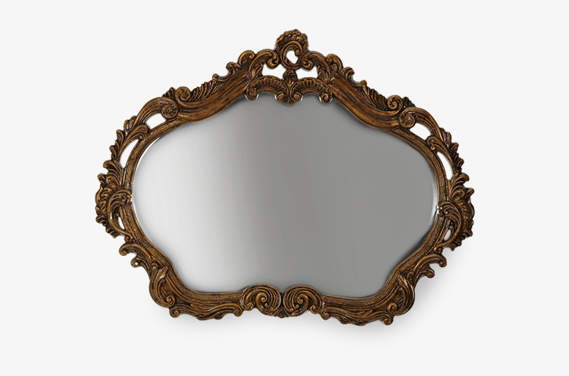 Amini Gold Leafed Sideboard Mirror - Aico Palais Royale Sideboard, transparent png download